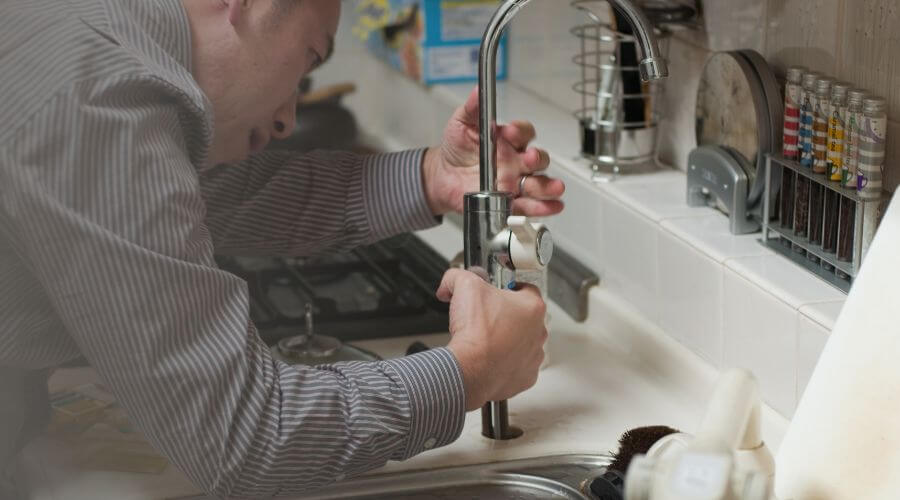 Professional bathroom faucet installation in Aurora, IN